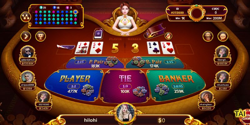 Luật cơ bản của Baccarat J88